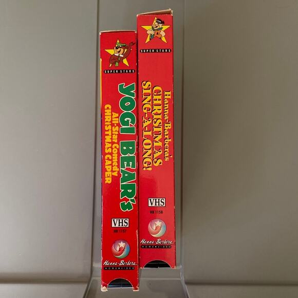 Hanna Barbera VHS Christmas  Yogi Bear All Star Comedy Caper and Sing Along GOOD - Picture 2 of 10
